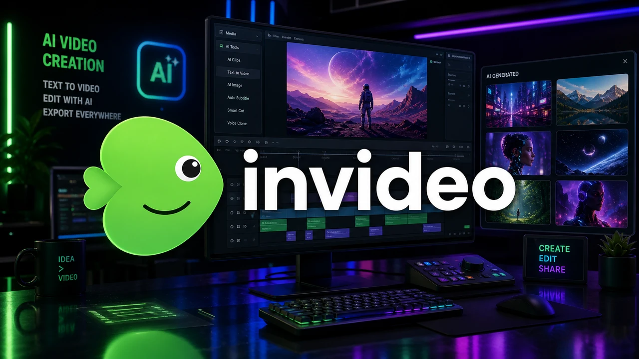 InVideo 소개 이미지
